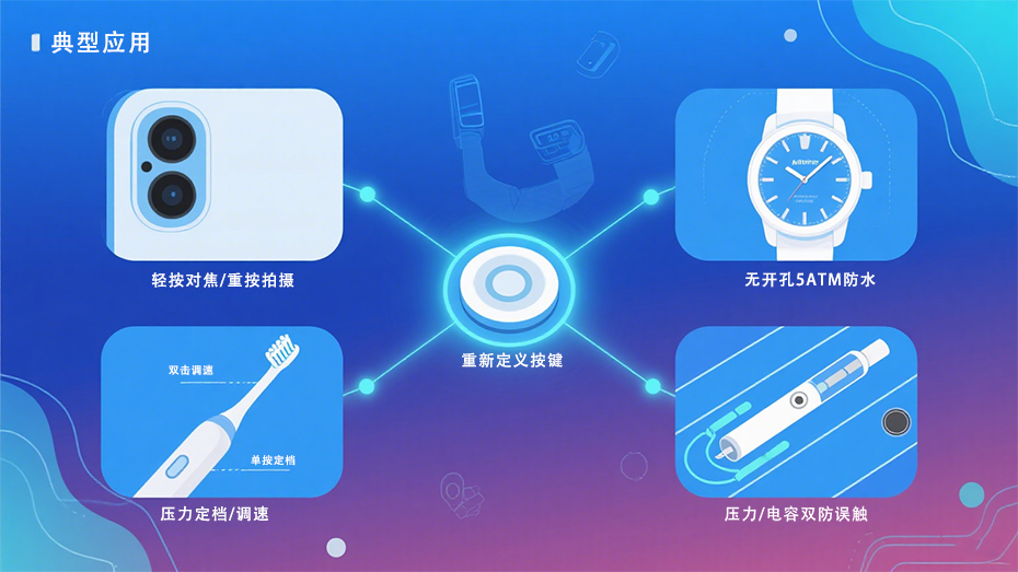 压感按键的应用